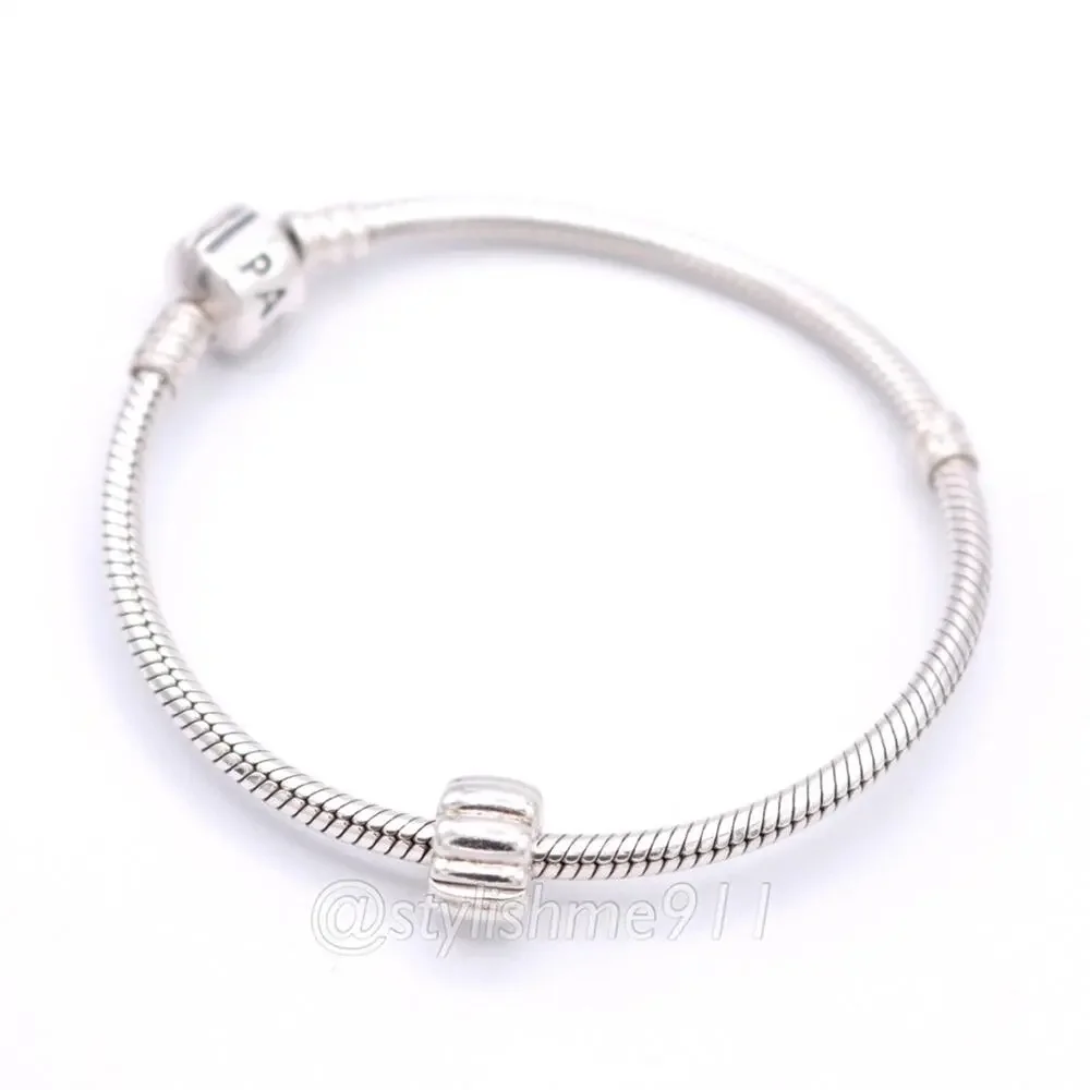 Authentic PANDORA Ribbed Abstract Clip Charm - 790163 - Picture 5 of 13